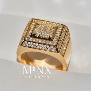 Mens Gold Ring | Wedding Ring | Wedding Ring for Men | Mens Ring | Womens Ring | Iced Out Ring | Mens Engagement Ring | Mens Diamond Ring
