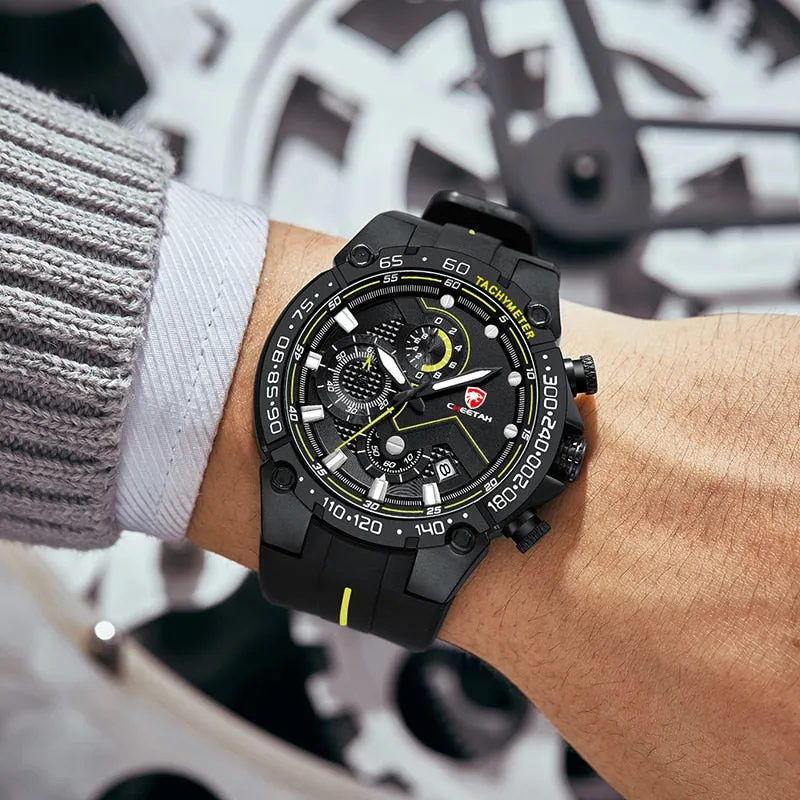 Men's Waterproof Sport Style Quartz Watch