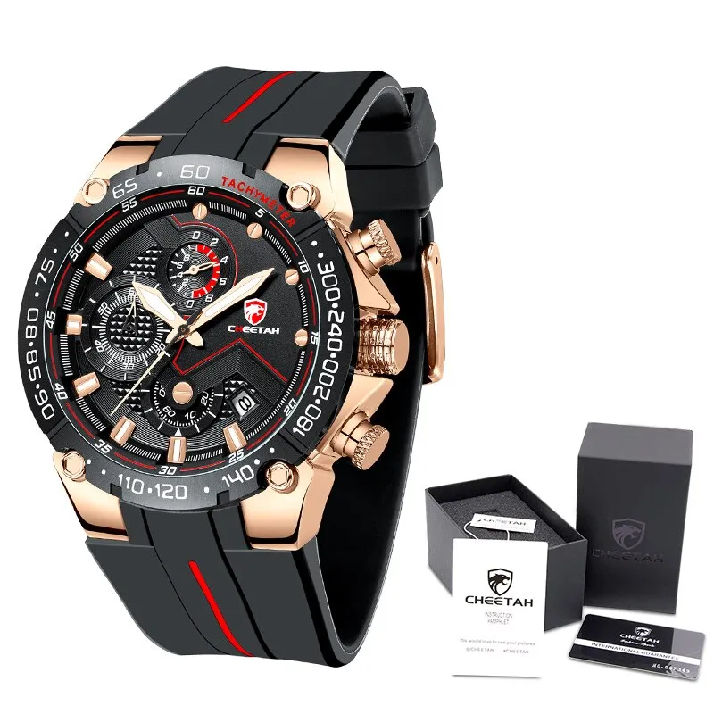 Men's Waterproof Sport Style Quartz Watch