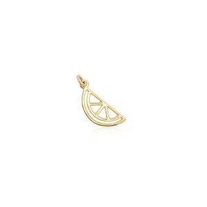 Mini Gold Watermelon Charm