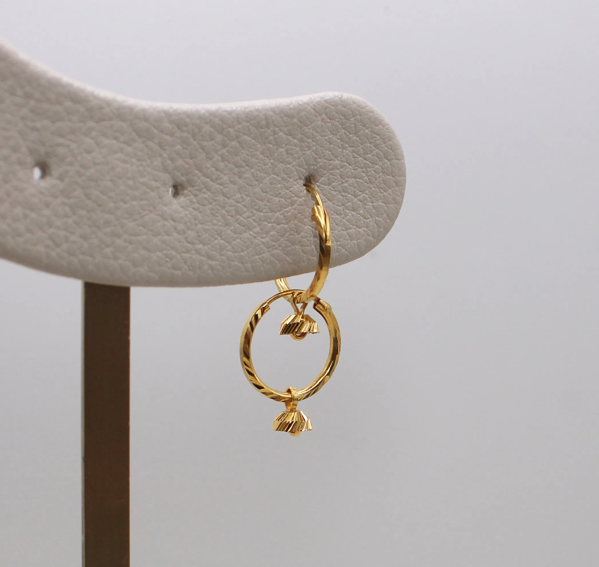 Mini Removable Dangle Hoops