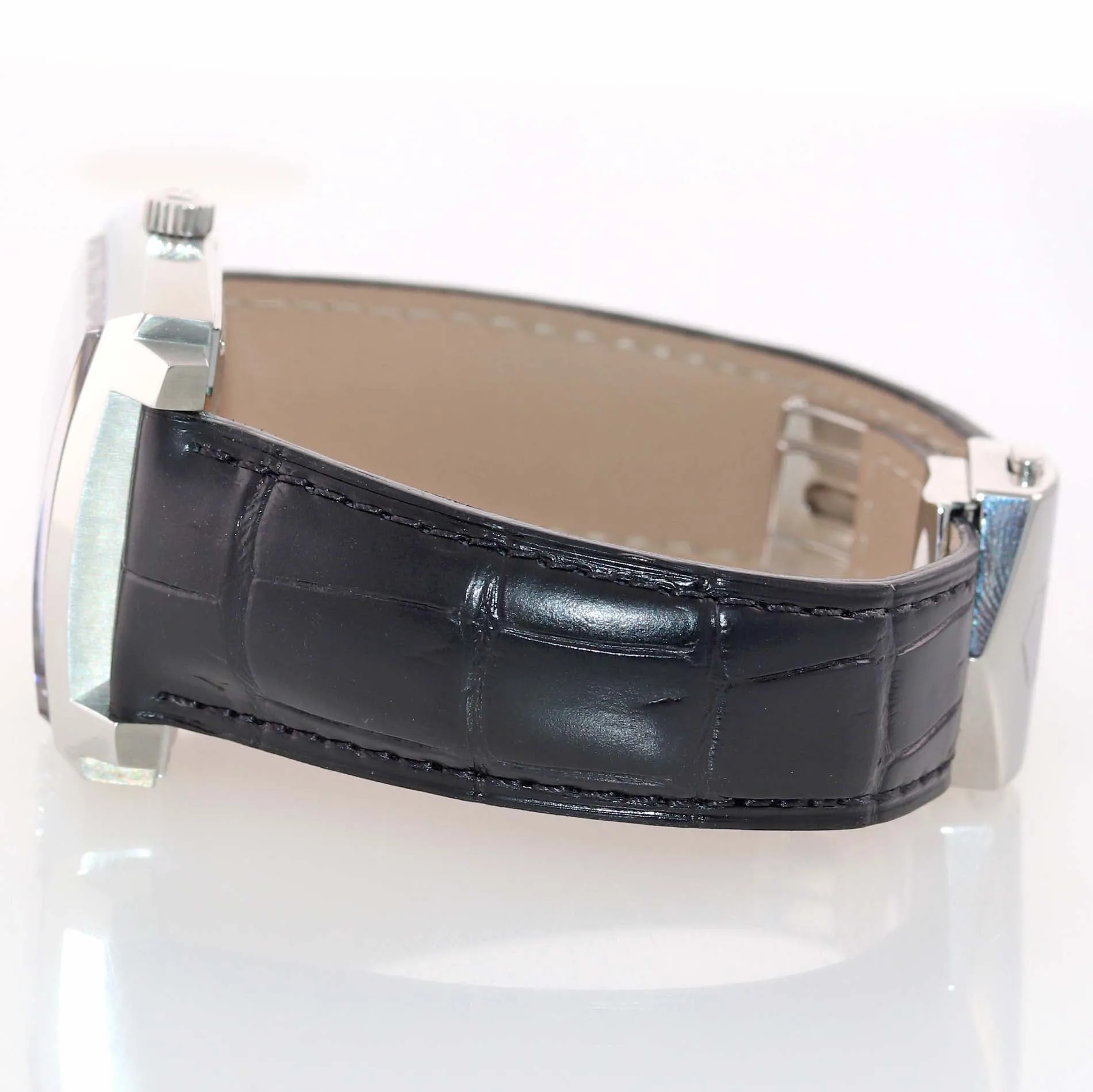 MINT PAPERS Tag Heuer Monaco WAW131A Quartz Black 37mm Steel Date Watch