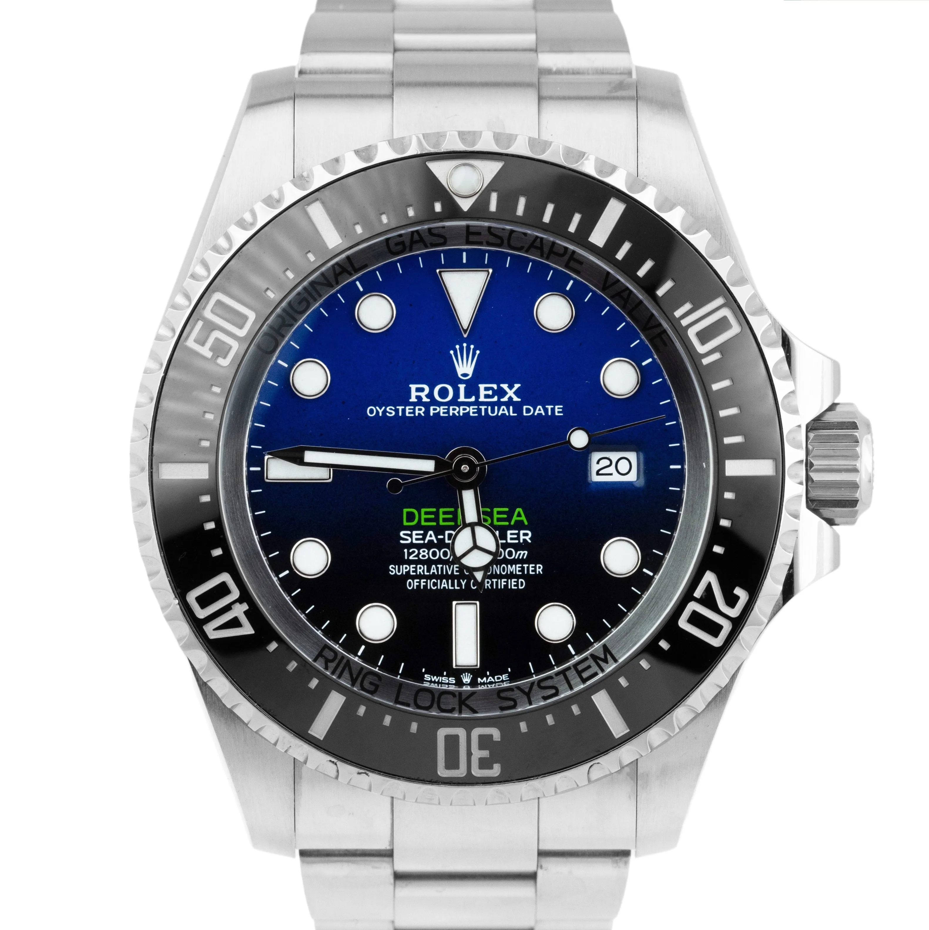 MINT Rolex Sea-Dweller Deepsea James Cameron Blue Steel 44mm 126660 Watch CARD