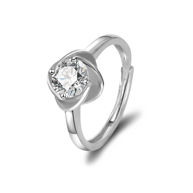 Moissanite  Wedding  Ring