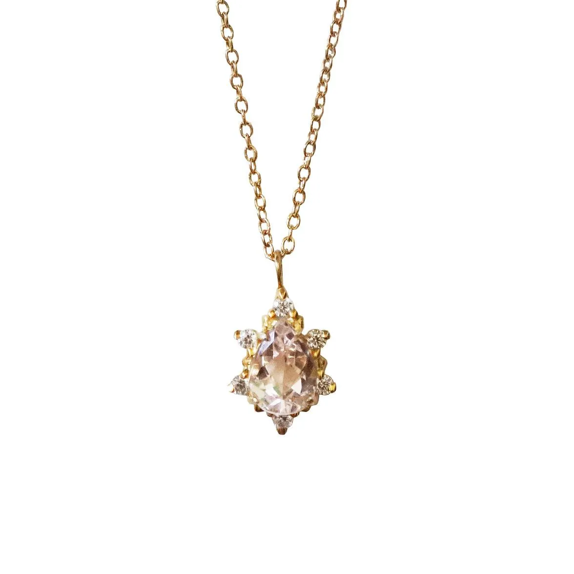 Morganite Crush Necklace