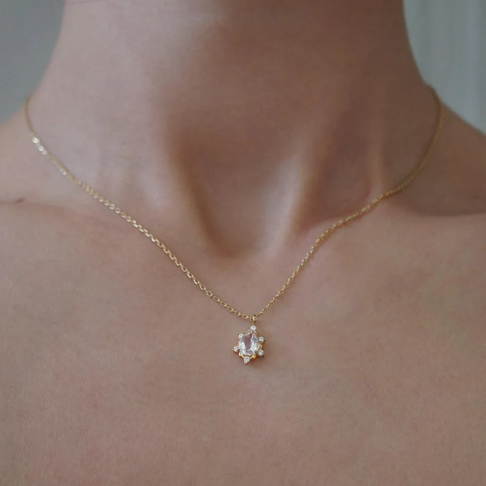 Morganite Crush Necklace