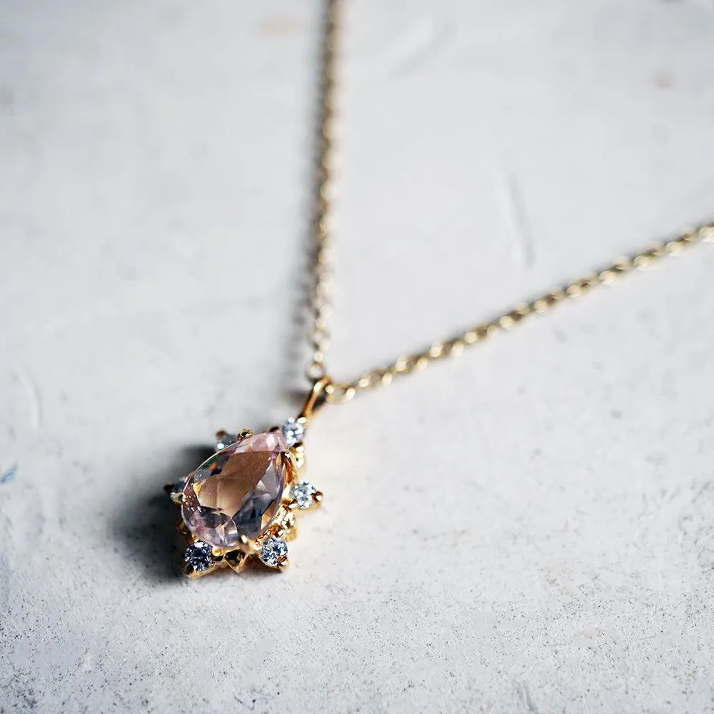 Morganite Crush Necklace