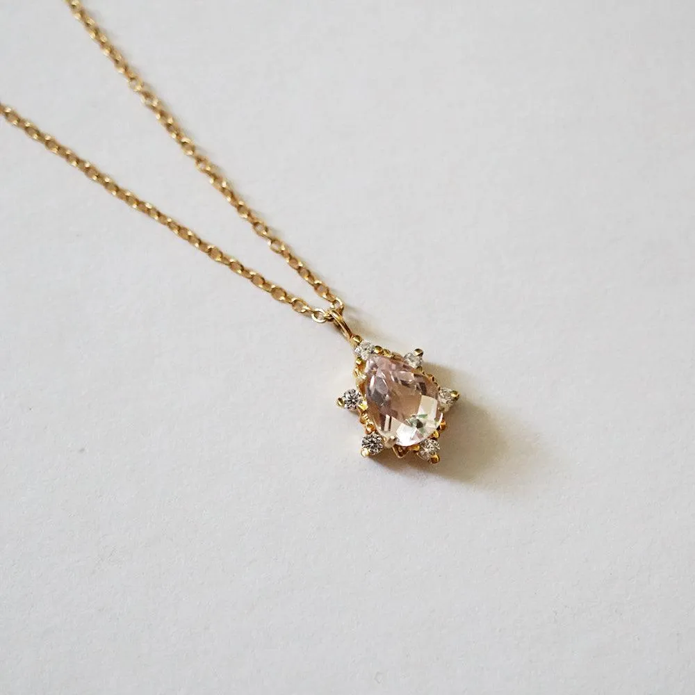 Morganite Crush Necklace