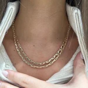 NADDIE LINK CHAIN NECKLACES