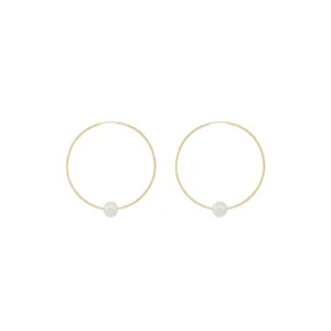 Naomi Earrings 24mm - Gold