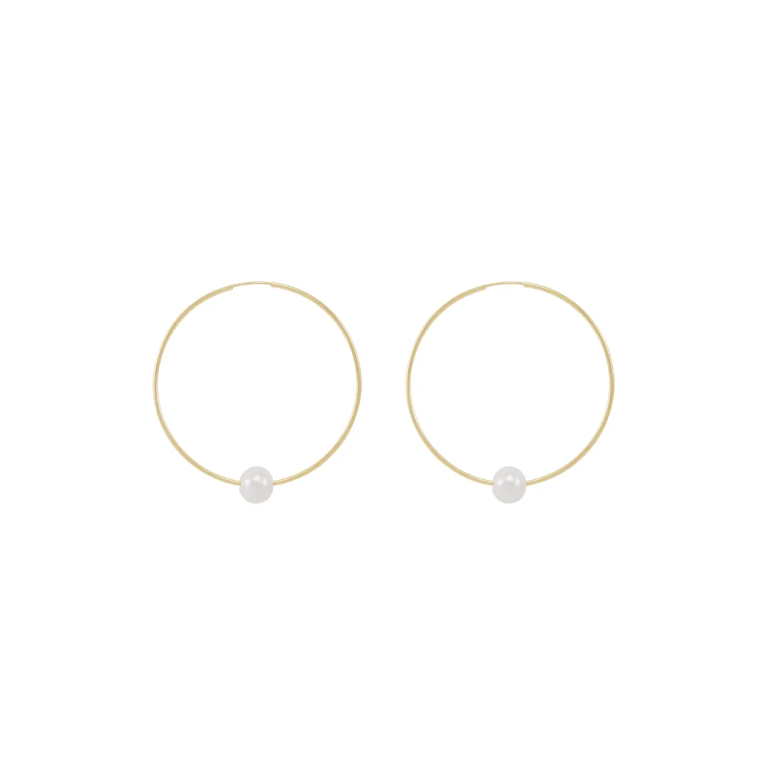 Naomi Earrings 24mm - Gold