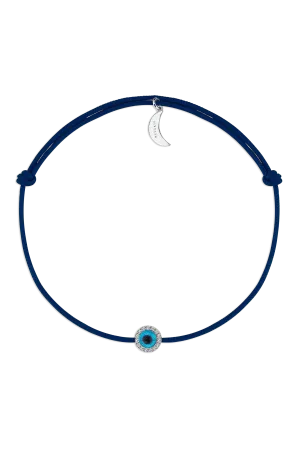 NAZAR NAVY CORD BRACELET