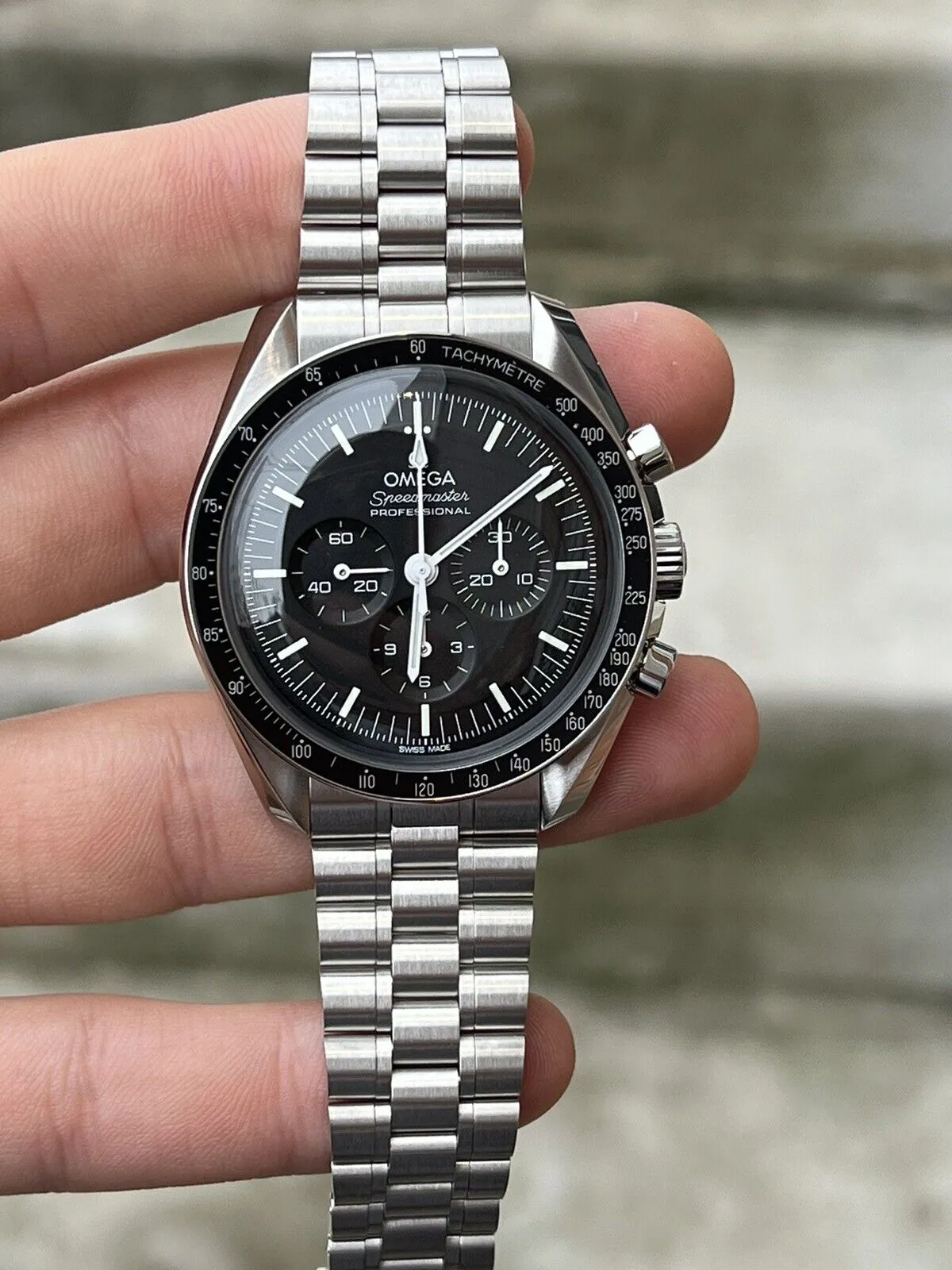 NEW 2025 Omega Speedmaster Professional Hesalite Watch 310.30.42.50.01.001