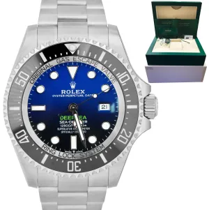 NEW APR. 2022 Rolex Sea-Dweller Deepsea James Cameron Blue 44mm 126660 Watch