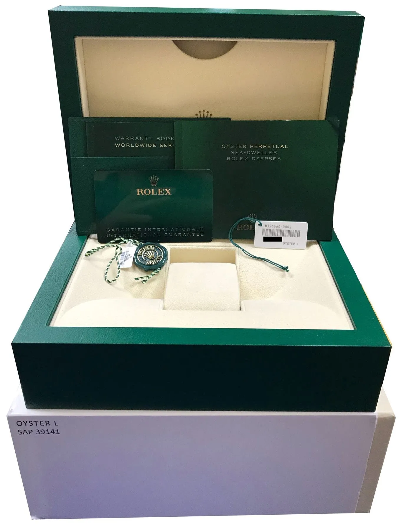 NEW APR. 2022 Rolex Sea-Dweller Deepsea James Cameron Blue 44mm 126660 Watch