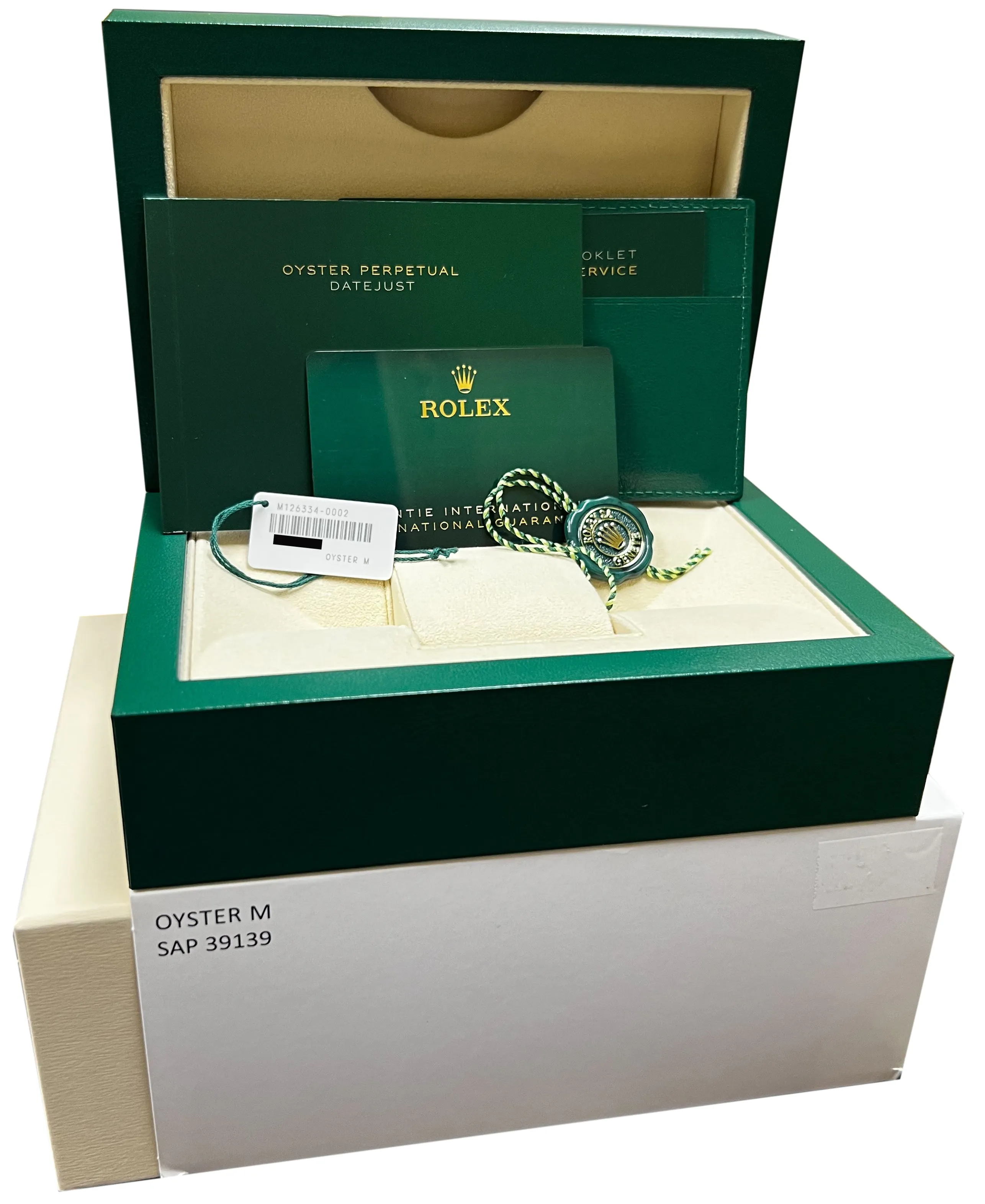 NEW NOV 2022 Rolex DateJust 41 Blue Stainless Steel Jubilee 41mm Watch 126334