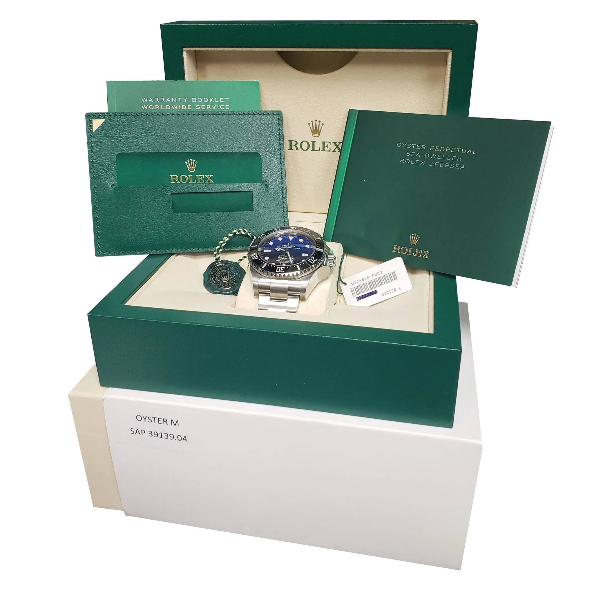 NEW STICKERED Rolex Sea-Dweller Deepsea 44mm James Cameron Watch 126660
