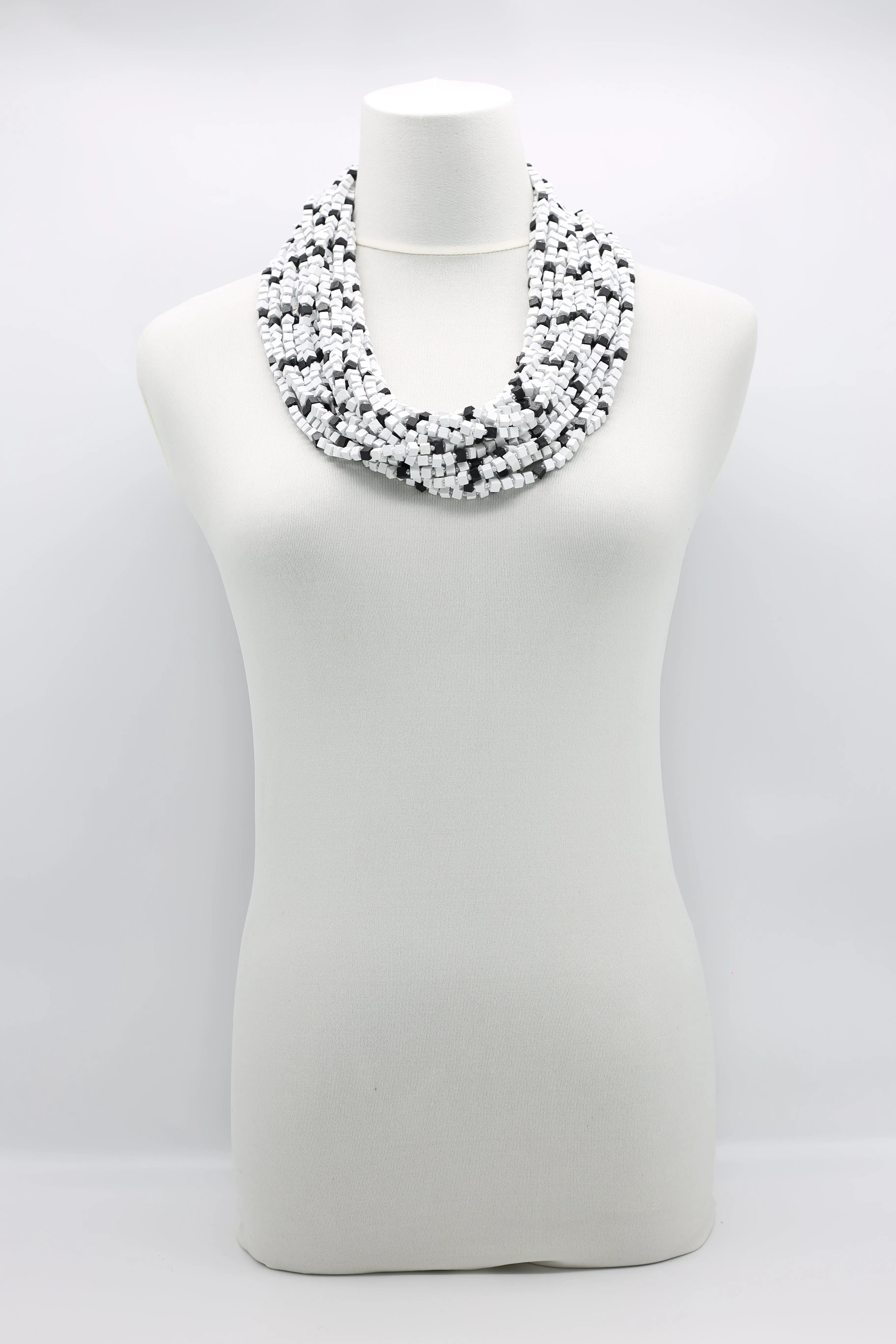 Next Pashmina Necklaces - Block Mosaic