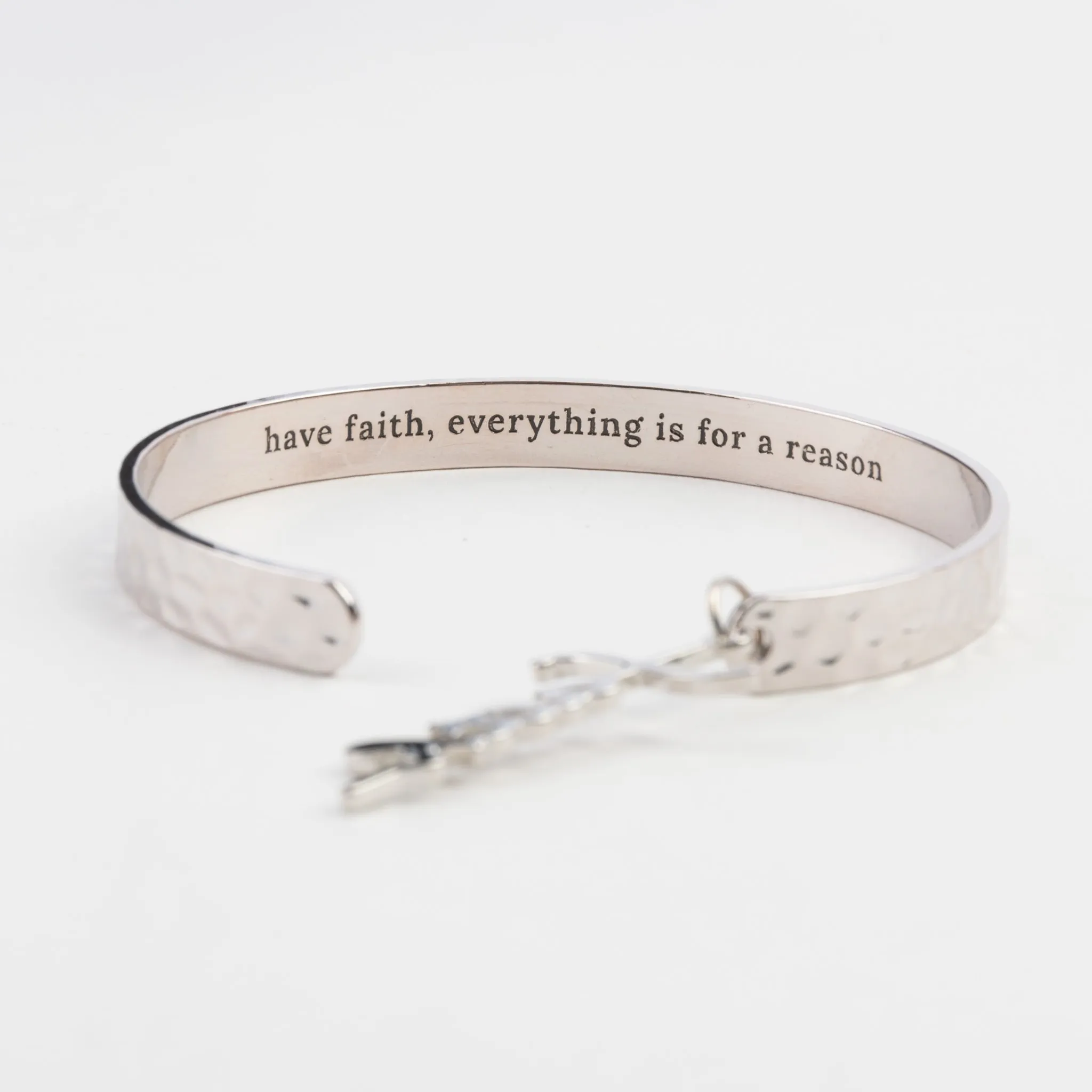 Nina Faith Charm Cuff Bracelet