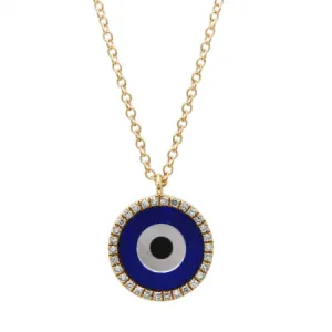 Nogama Lapis Evil Eye Necklace