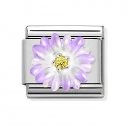 Nomination Composable Violet Flower Charm
