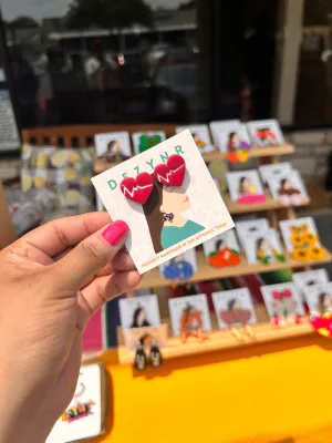 Nurse heart studs