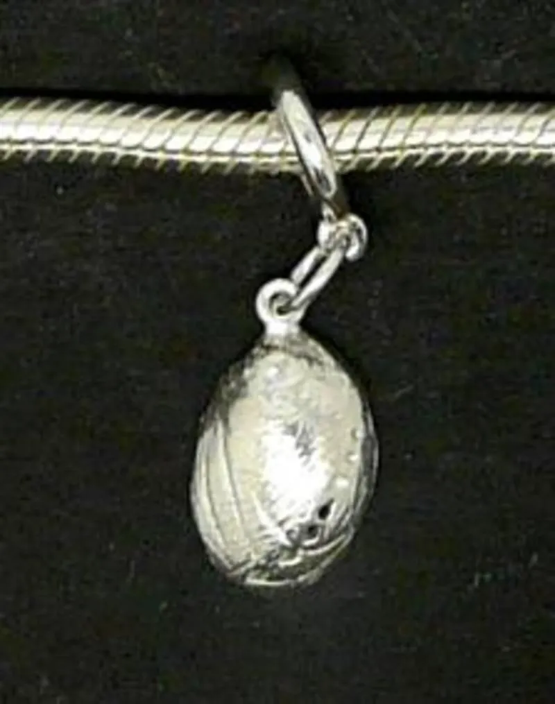 NZ Sterling Silver Paua Shell Charm