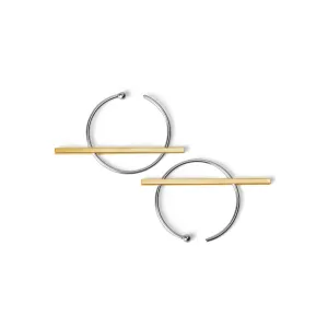 O1O1 modular earrings / gold   silver