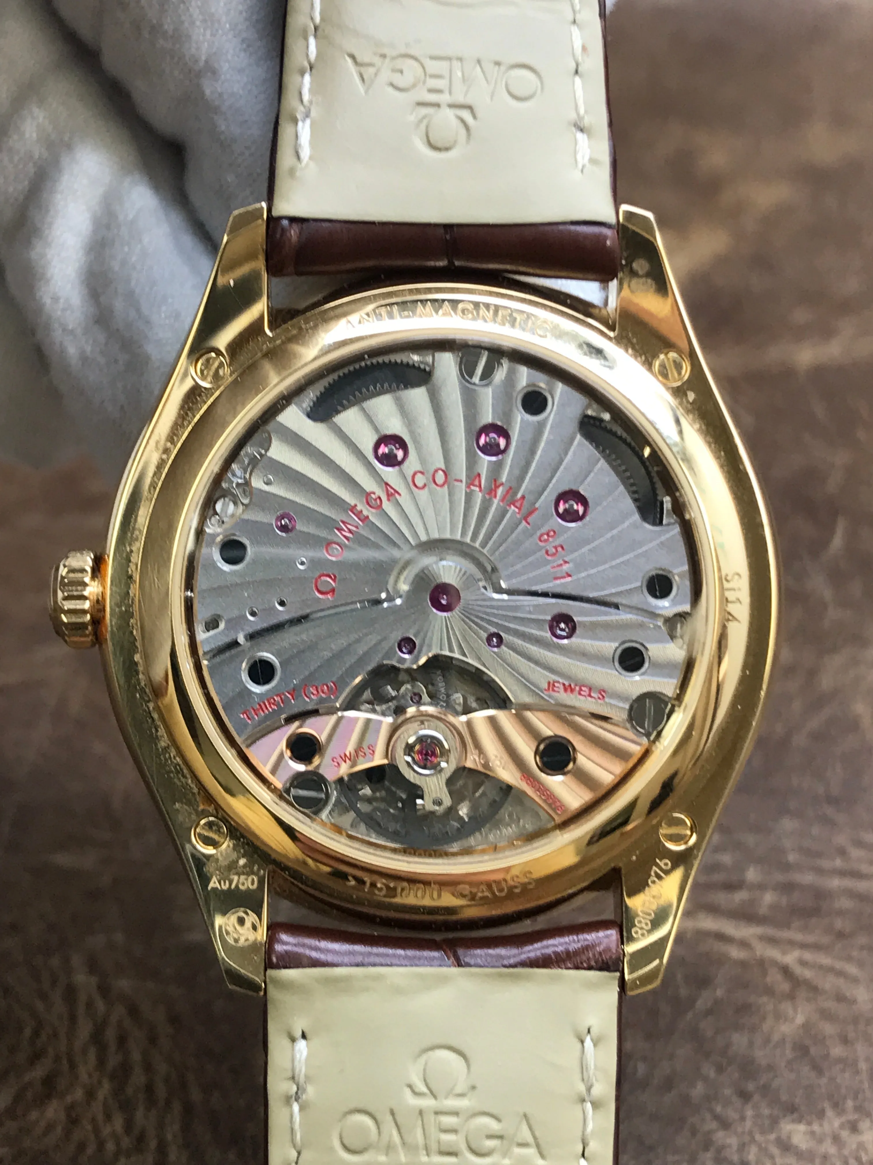 Omega De Ville Tresor Master Co-Axial 432.53.40.21.02.001 Silver Dial Manual-wind Men's Watch