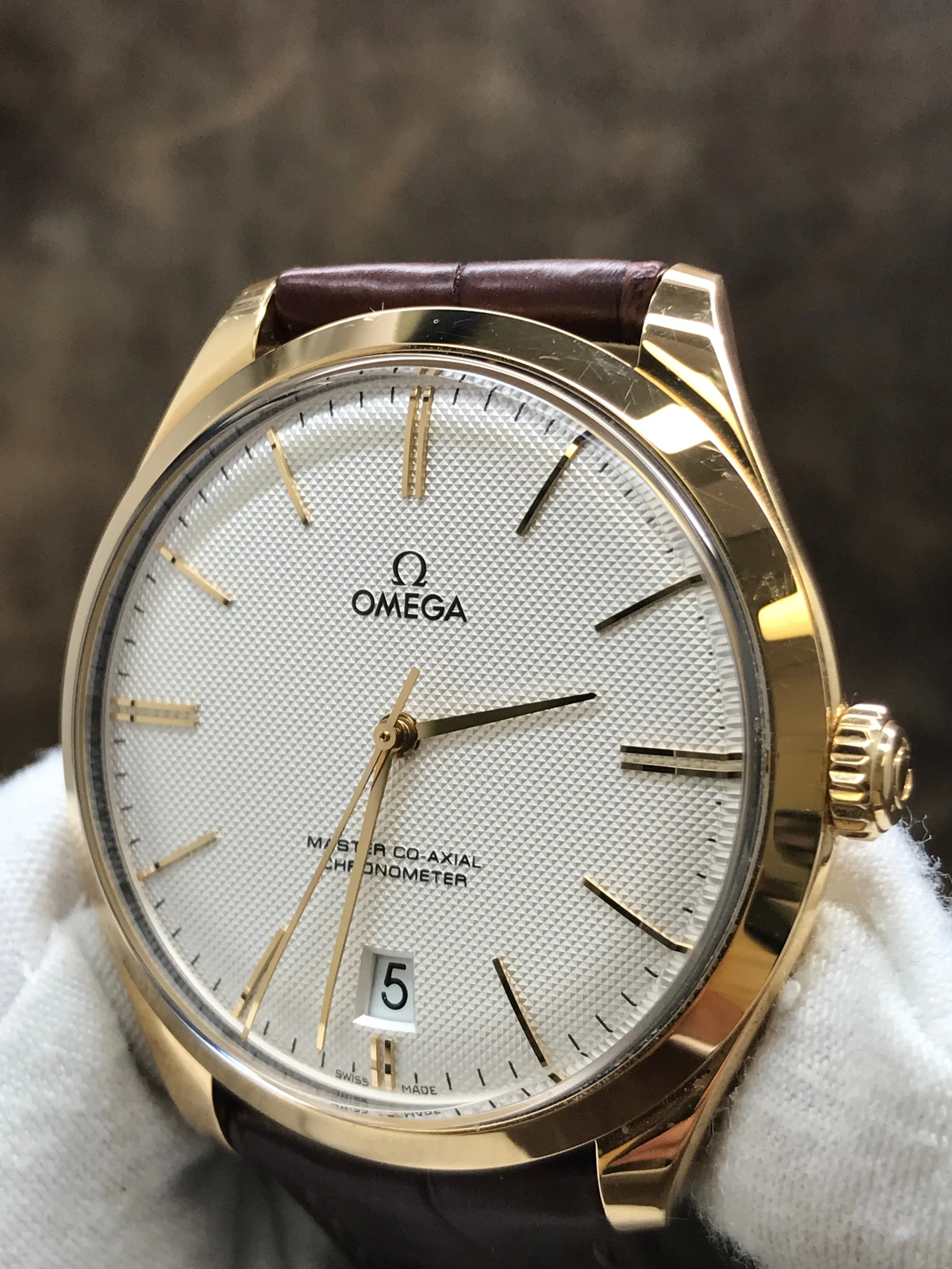 Omega De Ville Tresor Master Co-Axial 432.53.40.21.02.001 Silver Dial Manual-wind Men's Watch