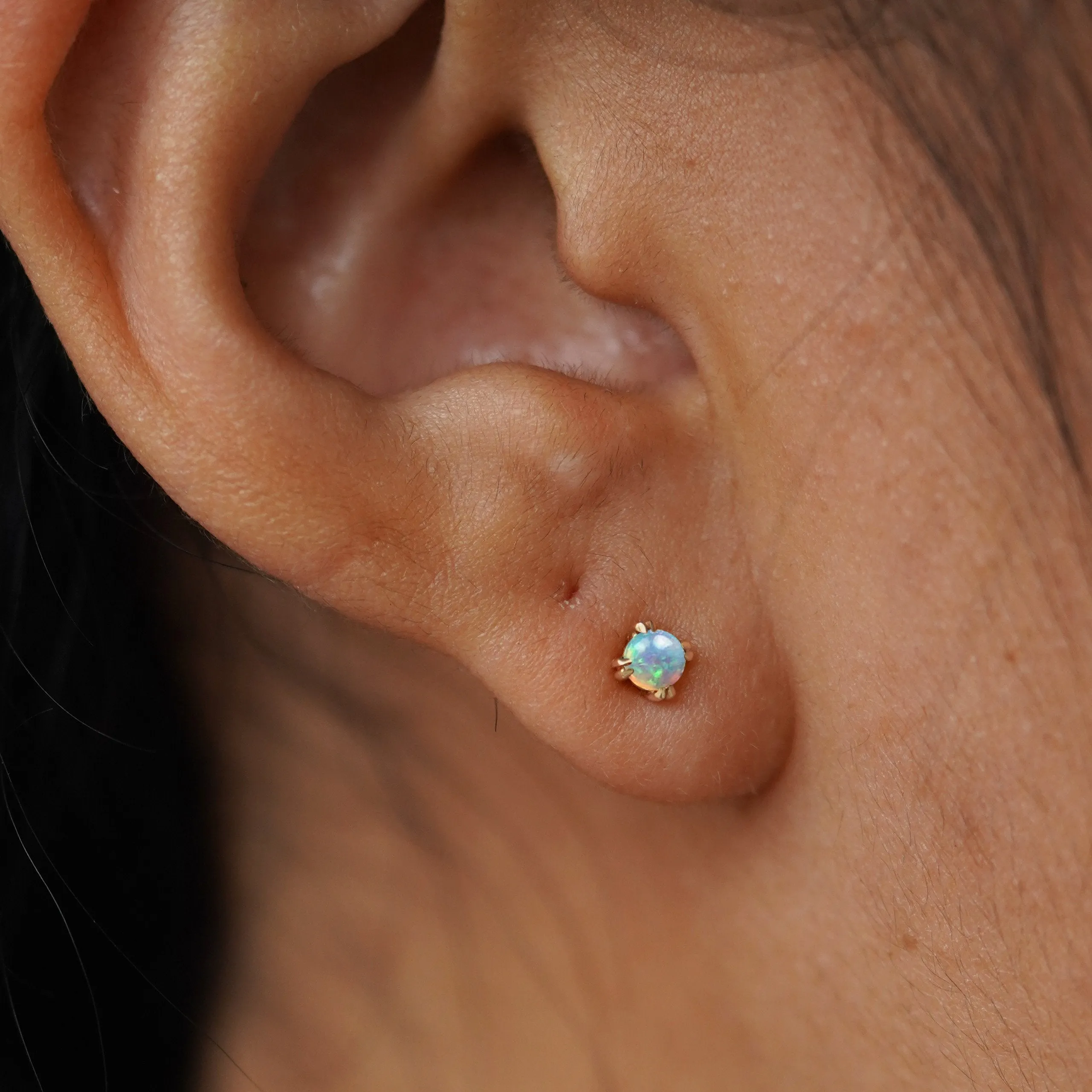 Opal Flatback Piercing