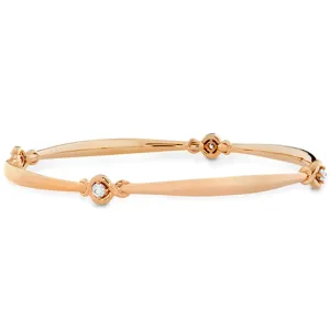 Optima Four Station Diamond Bangle