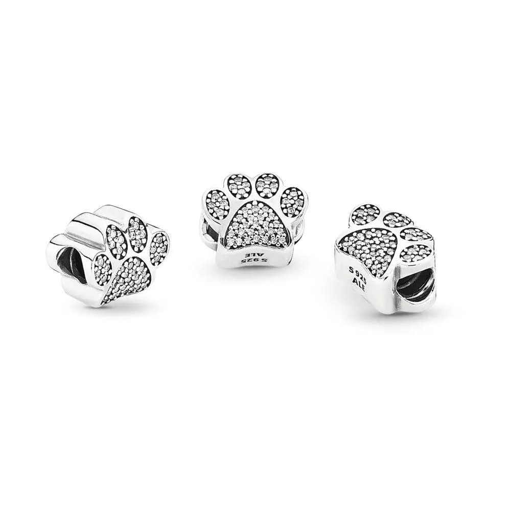Paw Print Charm