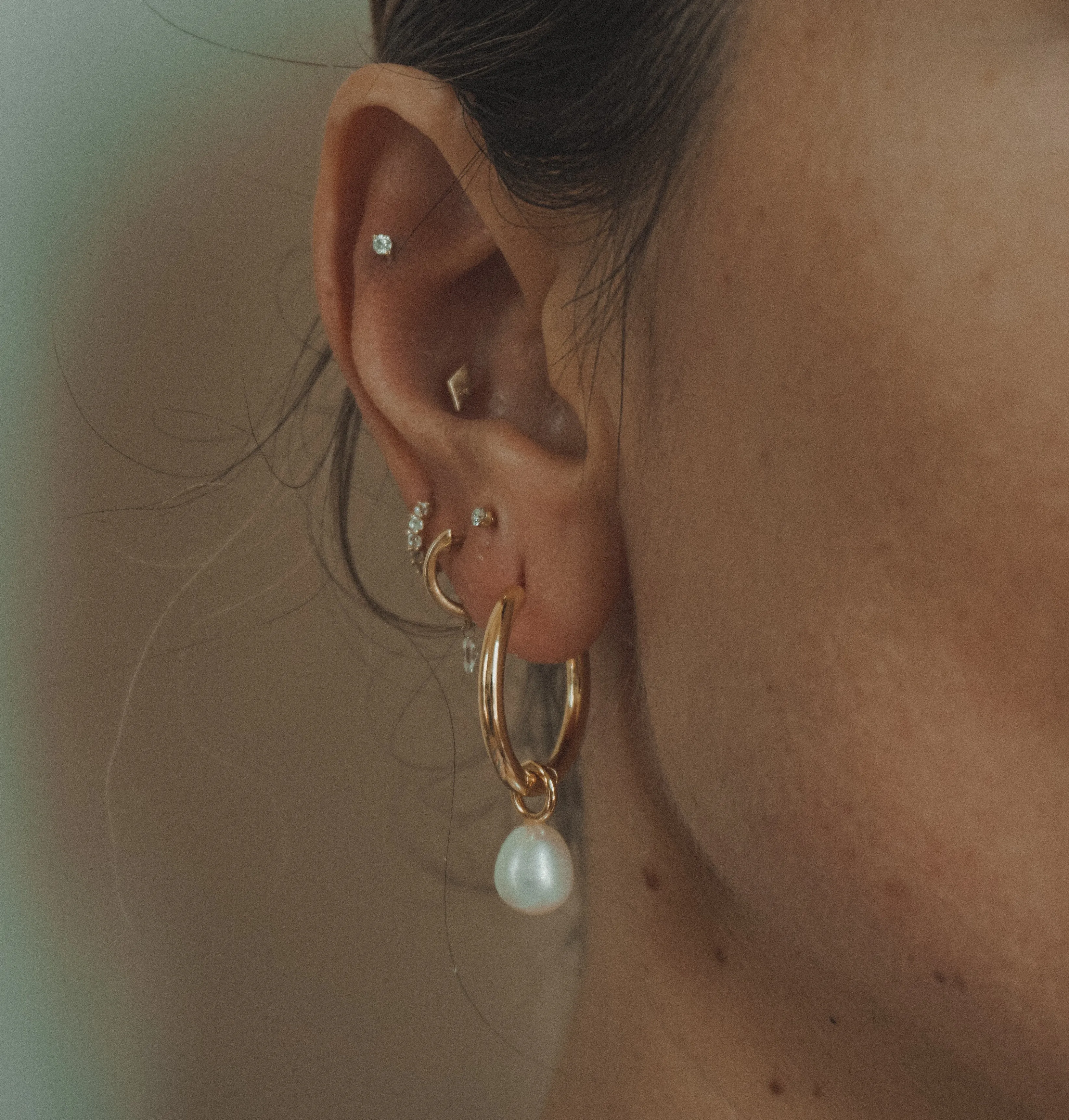 Pearl Drop Earrings