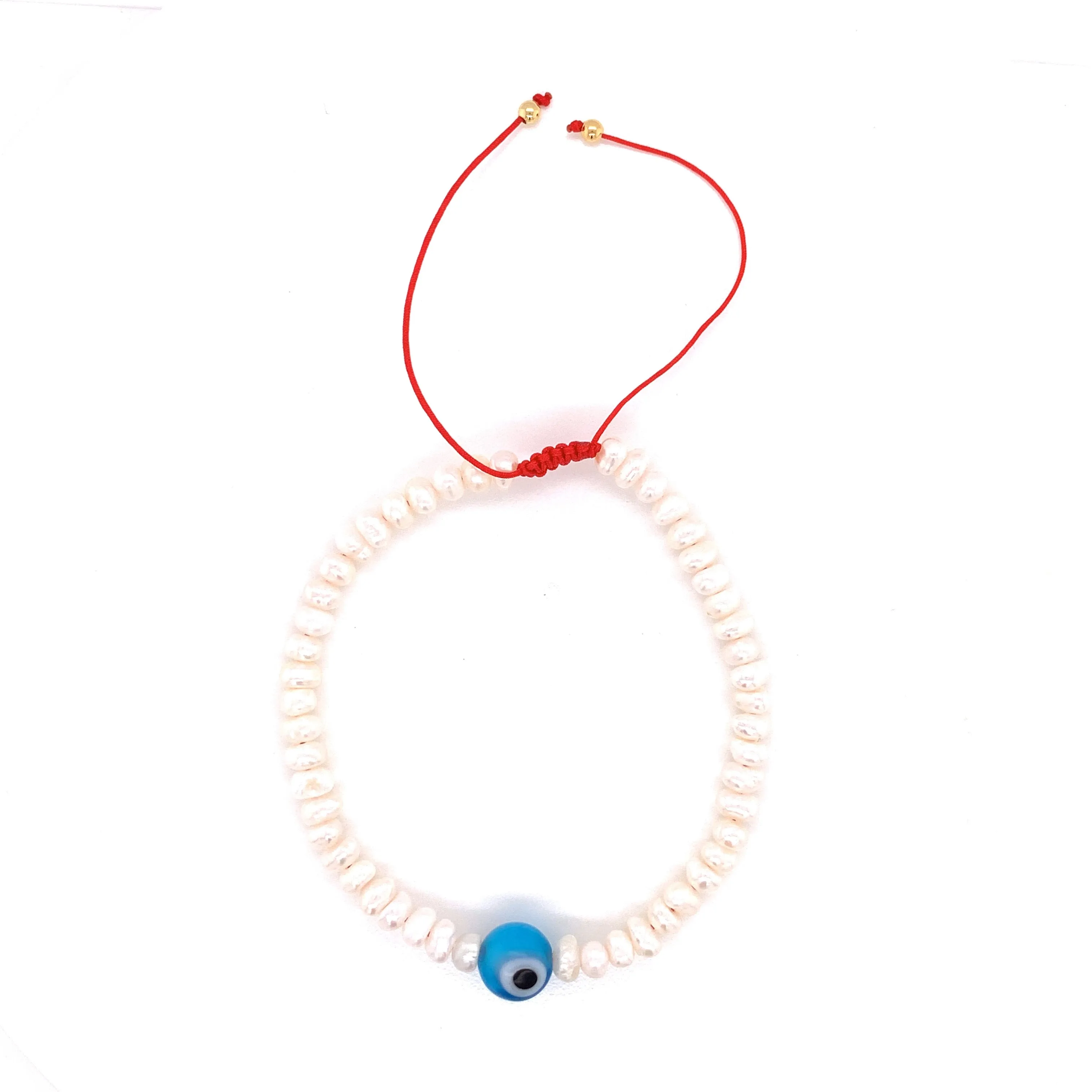 Pearl Lucky Eye Bracelet