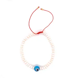 Pearl Lucky Eye Bracelet