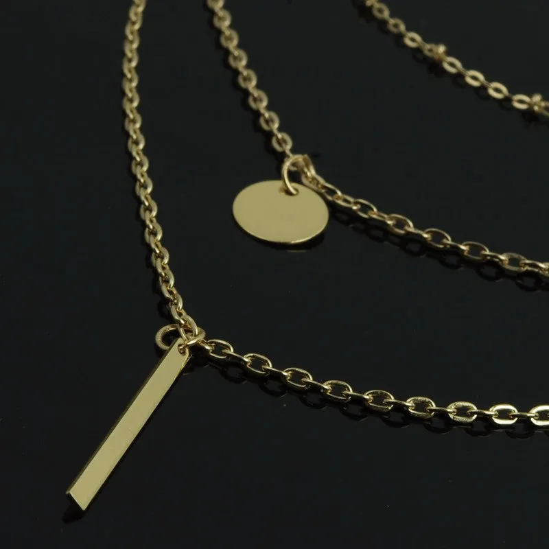 Perfect Layering Gold Necklace