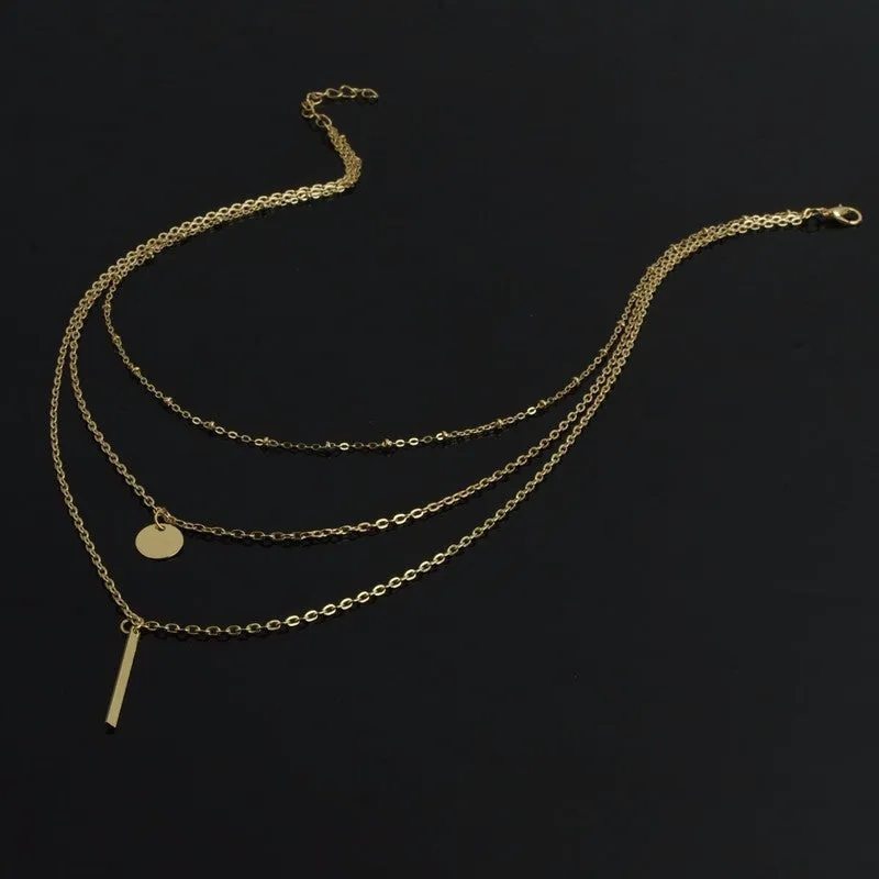 Perfect Layering Gold Necklace
