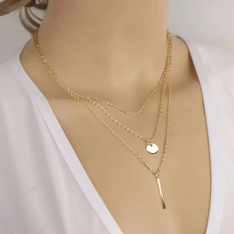 Perfect Layering Gold Necklace