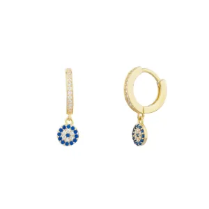 Pia Pave Huggie Earring