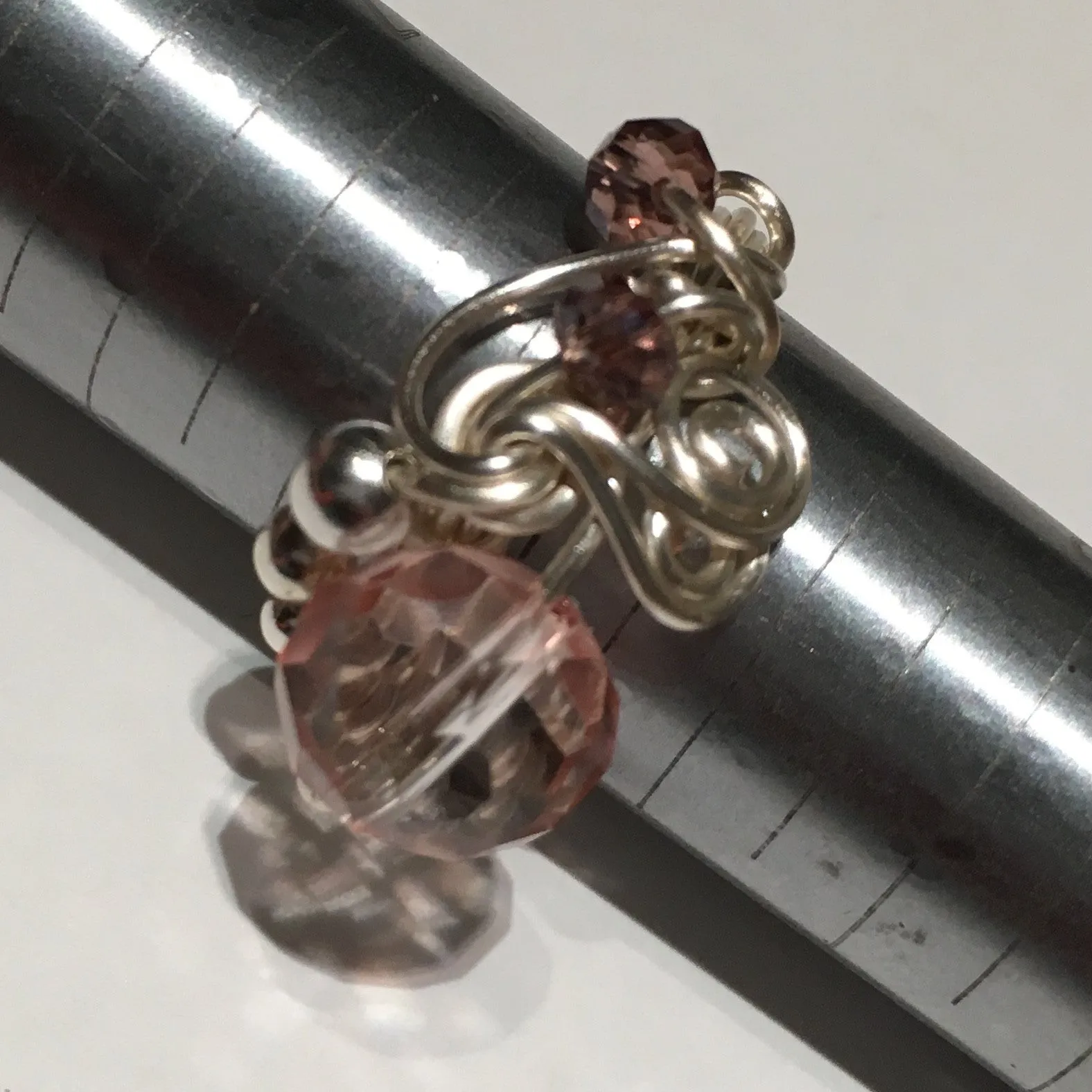 Pink Cocktail Ring