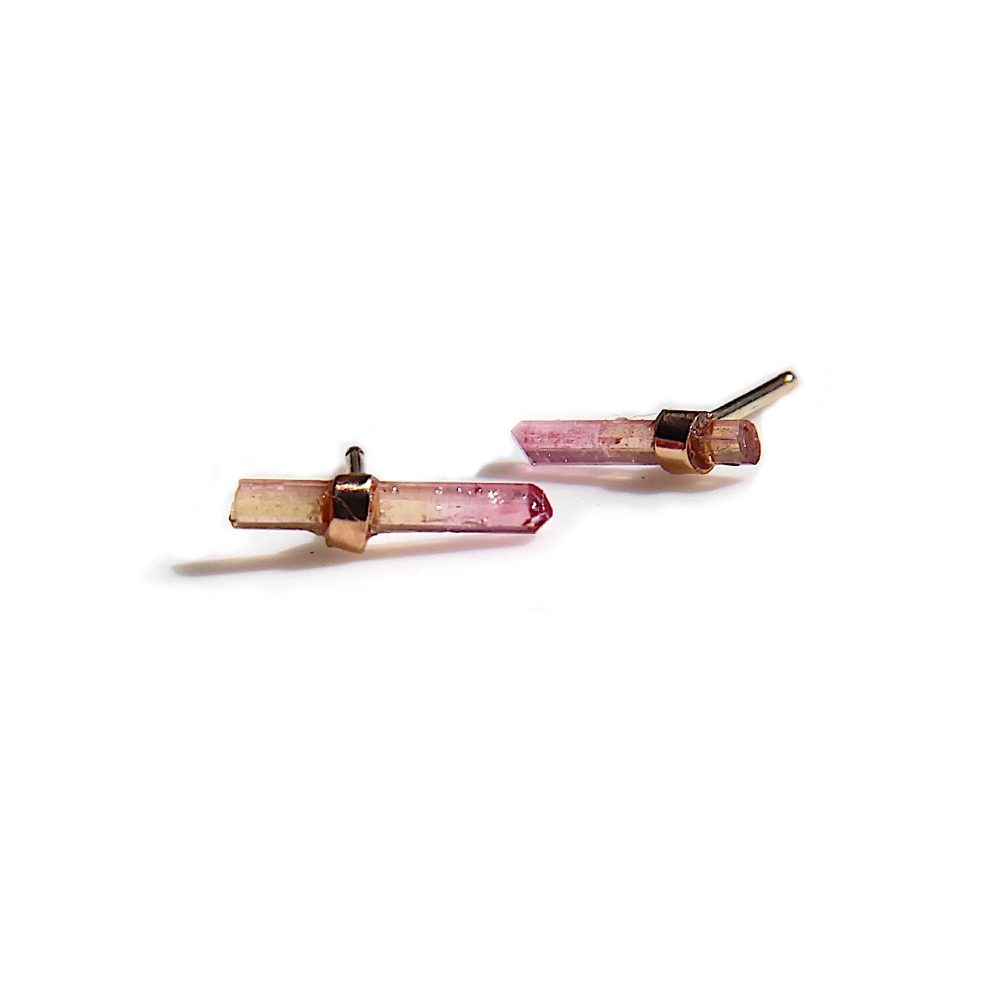 Pink fade tourmalines