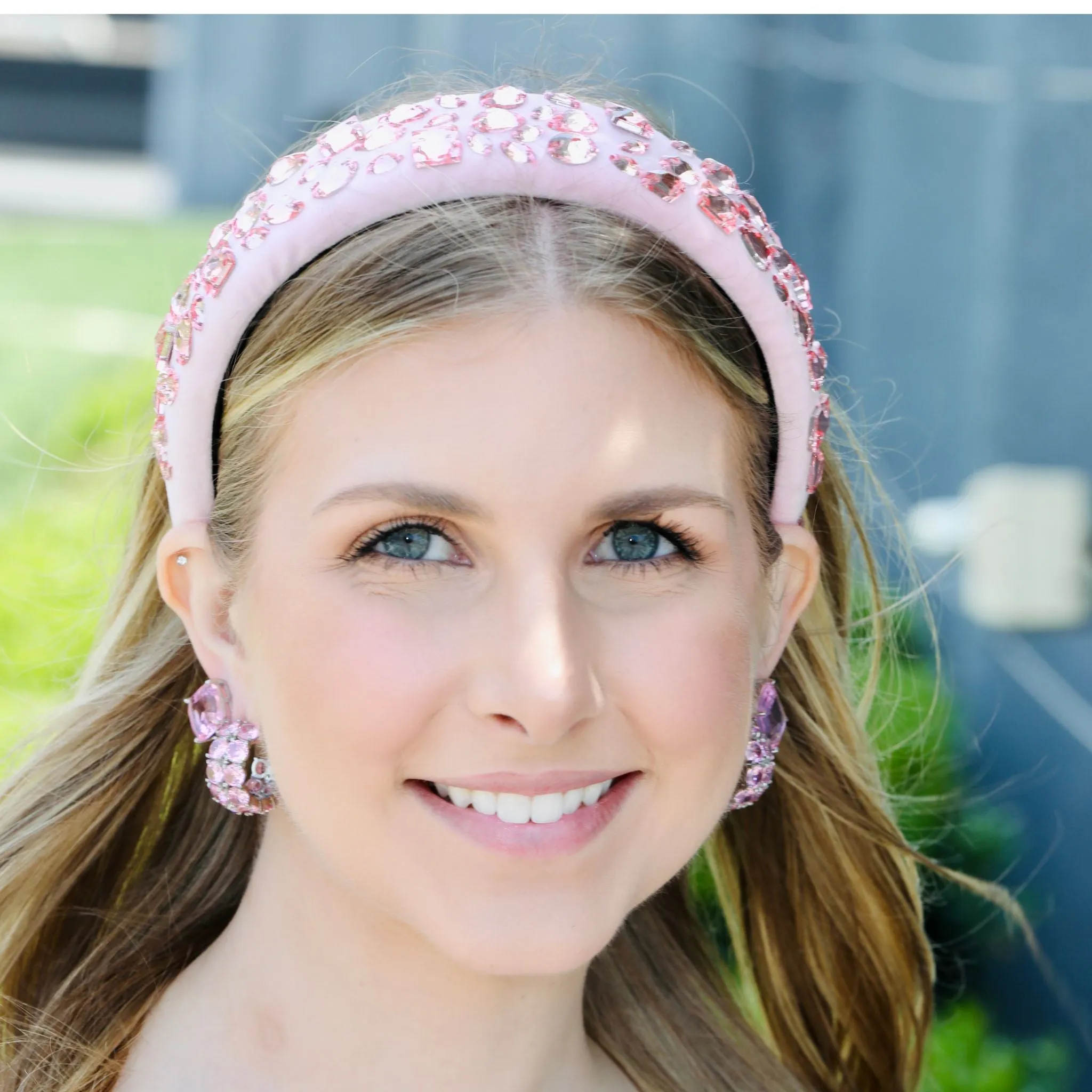 Pink Stud Earrings