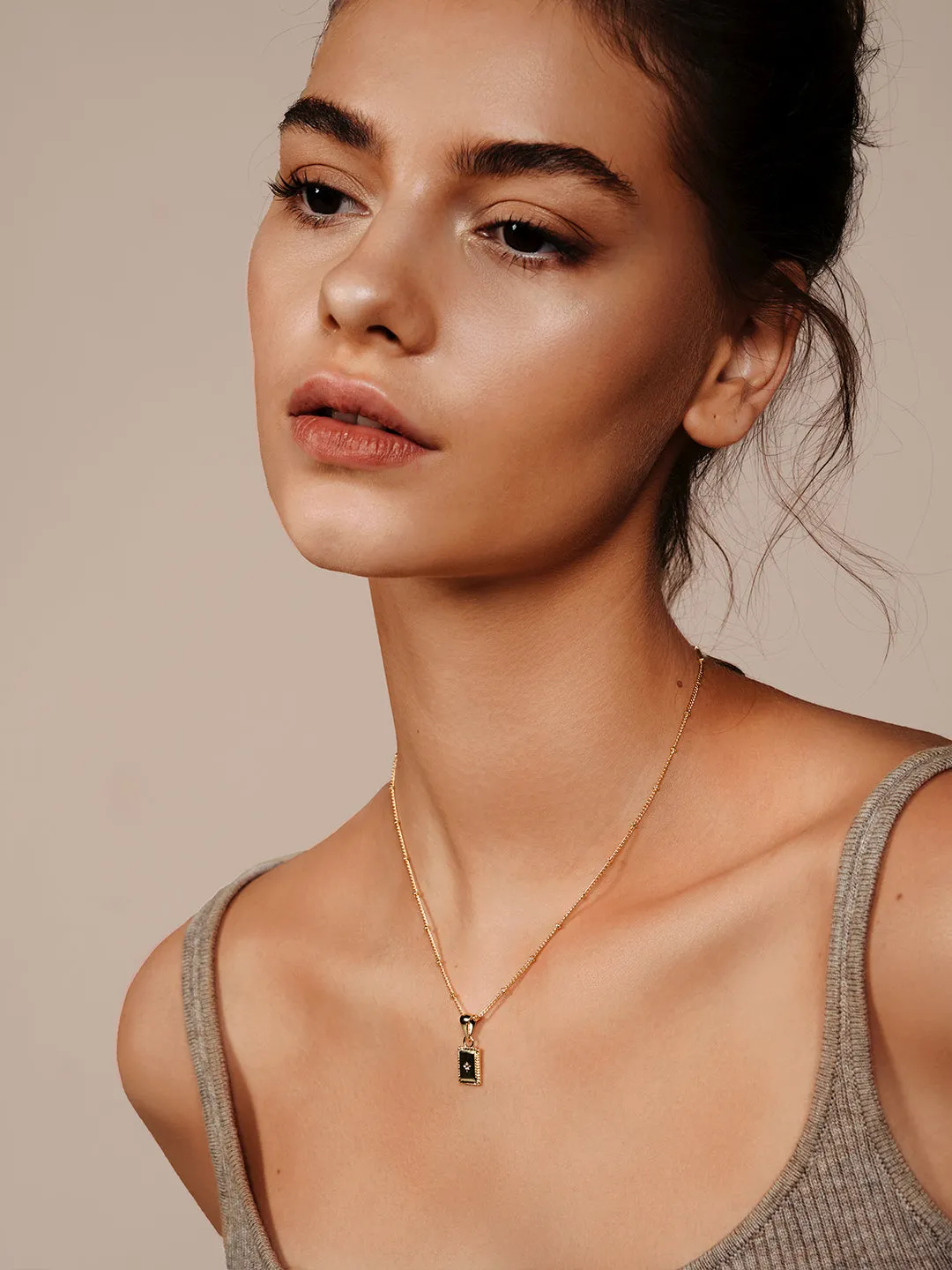 Polaris Square Necklace