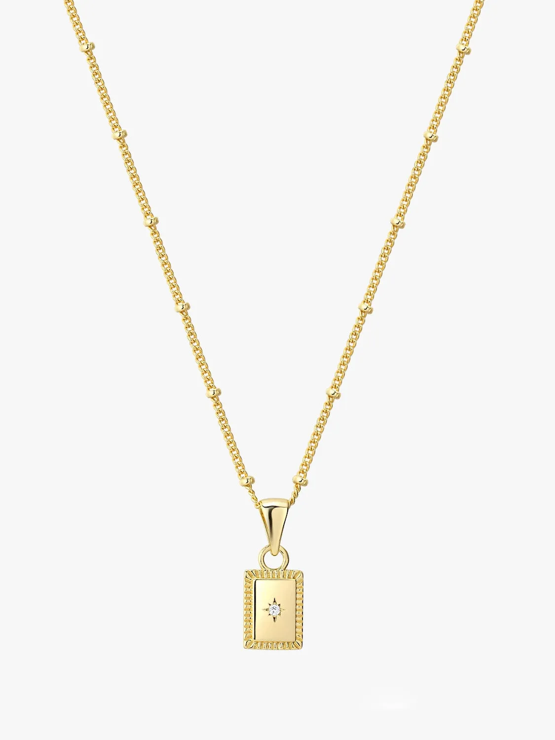 Polaris Square Necklace