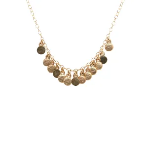 Polka Dot Cluster Necklace