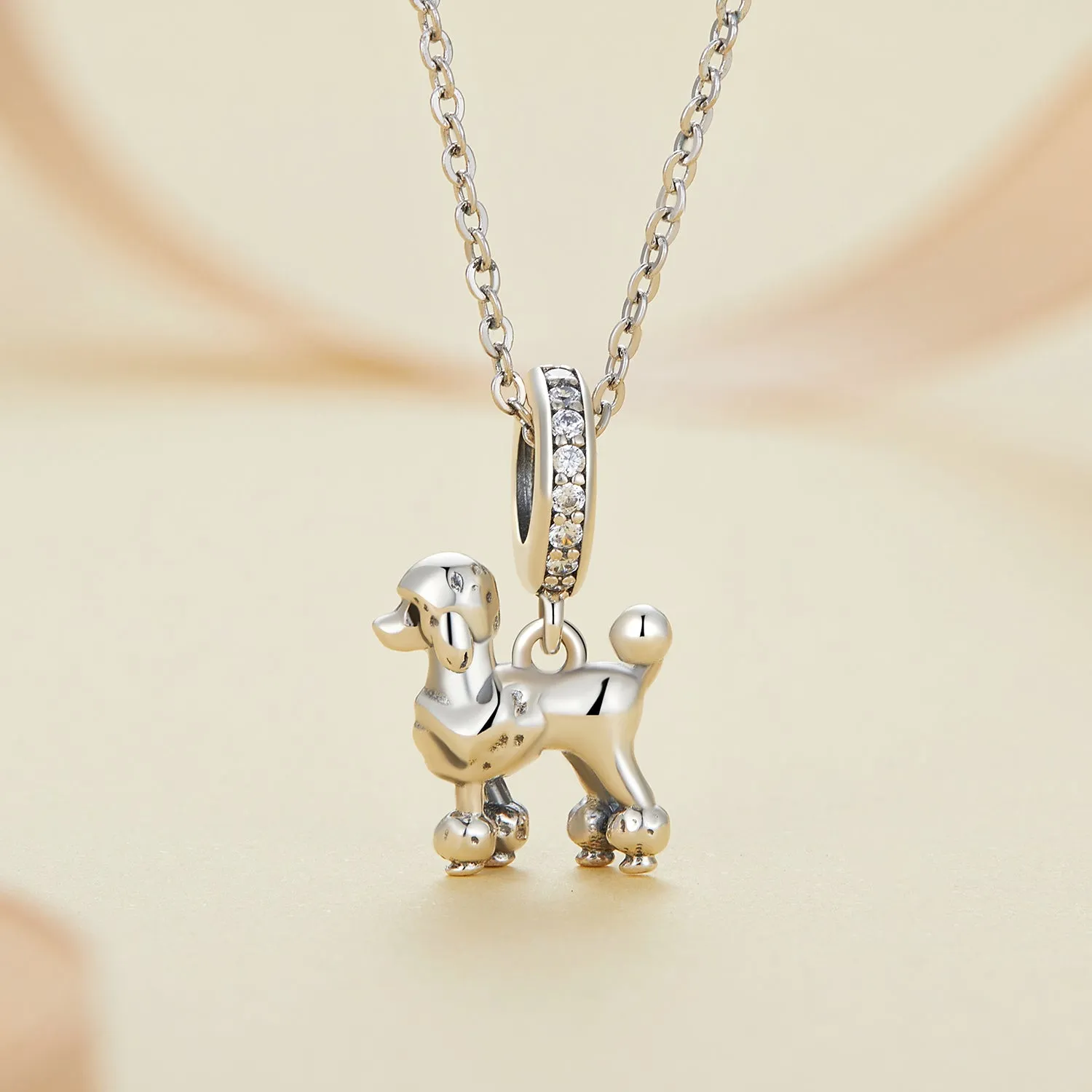 Poodle Pendant Charm