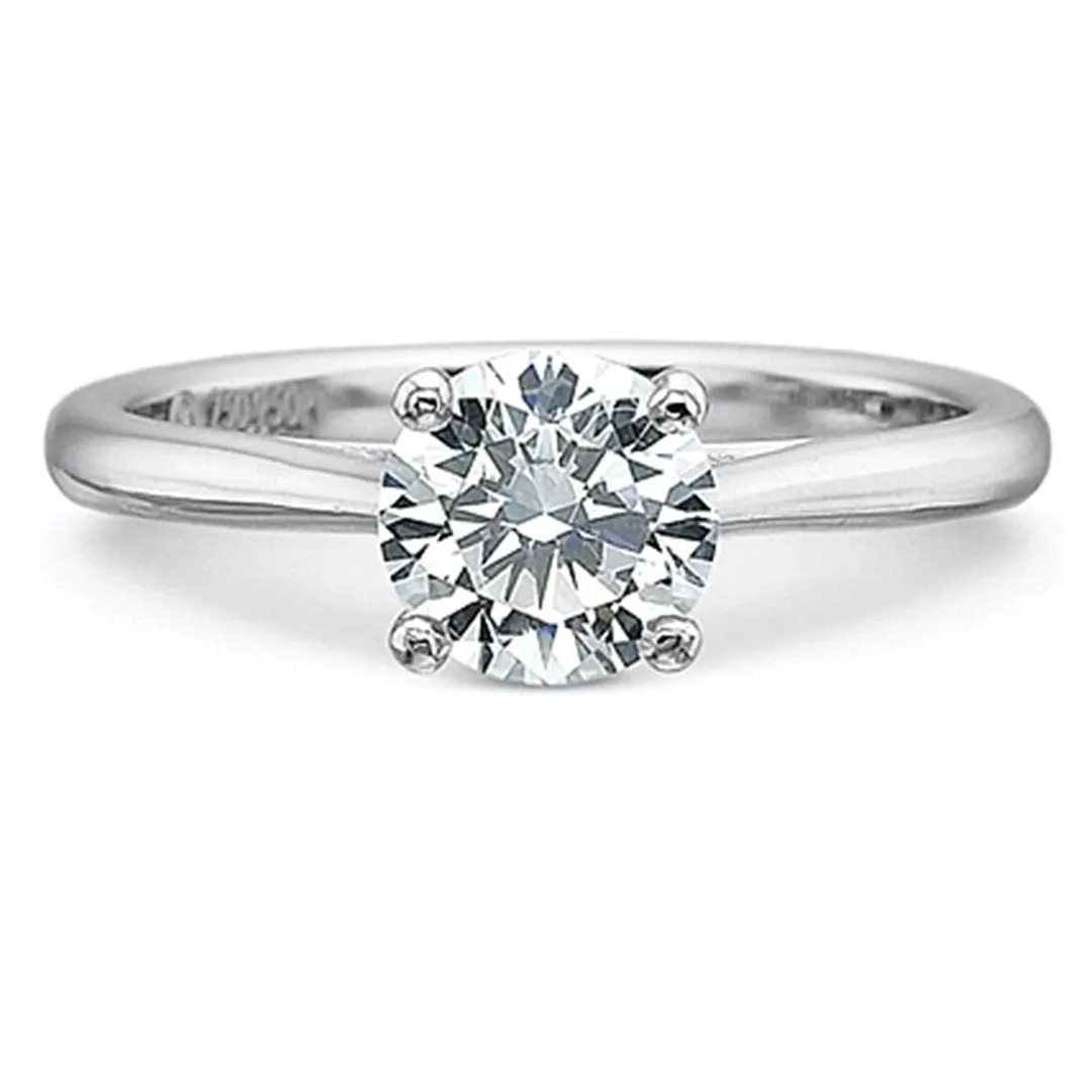 Precision Set Solitaire Diamond Engagement Ring