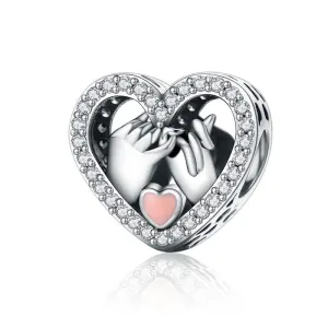 Promise for Love Heart Charm