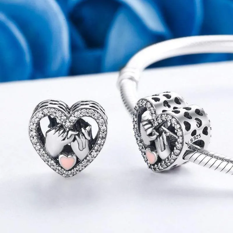 Promise for Love Heart Charm